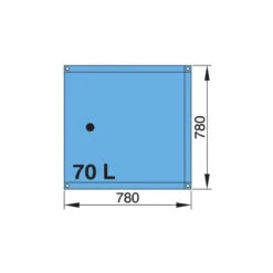 VETUS Réservoir Souple 3 Couches 55 à 220 L -Plastimo Magasin 100 l reservoir souple a eau 1 3