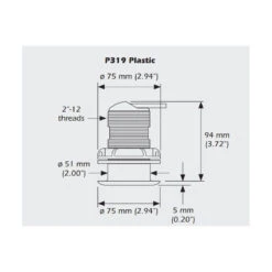 AIRMAR P319 Pour GARMIN 8 Broches -Plastimo Magasin airmar p319 pour garmin 8 broches 1