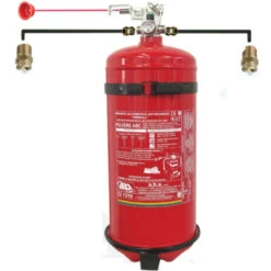 ANAF Firekill Kit Extinction Poudre Avec Pressostat 6 Kg