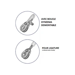 ANTAL Poulie Ouvrante Dynablock 9 ANTAL Poulie Ouvrante Dynablock -Plastimo Magasin antal poulie ouvrante dynablock 2