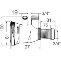 ATTWOOD Tsunami Double Sorties 7 ATTWOOD Tsunami Double Sorties -Plastimo Magasin attwood tsunami double sorties 2