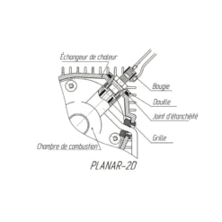 AUTOTERM Bougie De Préchauffage AIR 2D -Plastimo Magasin autoterm bougie de prechauffage air 2d 2