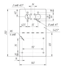 AUTOTERM Support De Montage Inox -Plastimo Magasin autoterm support de montage acier 1
