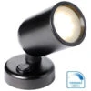 BATSYSTEM Spot LED Articulé Noir -Plastimo Magasin batsystem spot led articule noir