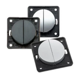 BERKER Interrupteur Integro Double 12/230 V