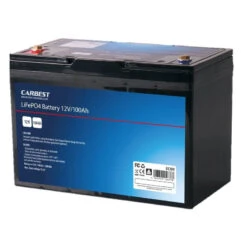 CARBEST Batterie Lithium 100 Ah