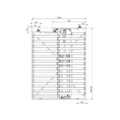 CARBEST Lit Escamotable électrique Sur Rail 5 CARBEST Lit Escamotable électrique Sur Rail -Plastimo Magasin carbest lit escamotable electrique sur rail 1