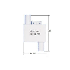 CHANTAL Raccord Anti-odeur Eaux Usées 6 CHANTAL Raccord Anti-odeur Eaux Usées -Plastimo Magasin chantal raccord anti odeur eaux usees 1