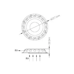 OSCULATI Aérateur Tannoy 6 OSCULATI Aérateur Tannoy -Plastimo Magasin ecs aerateur tannoy 1