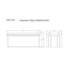 EM Batterie GEL Plomb Carbone 220Ah -Plastimo Magasin em batterie gel 12v 220ah 2