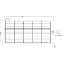EM Panneau Solaire A-Flex 135 W -Plastimo Magasin em panneau solaire A flex 135 w 4