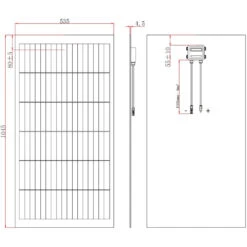 EM Panneau Solaire PERC 110 W Sans Cadre 13 EM Panneau Solaire PERC 110 W Sans Cadre -Plastimo Magasin em panneau solaire perc 105 w sans cadre 5