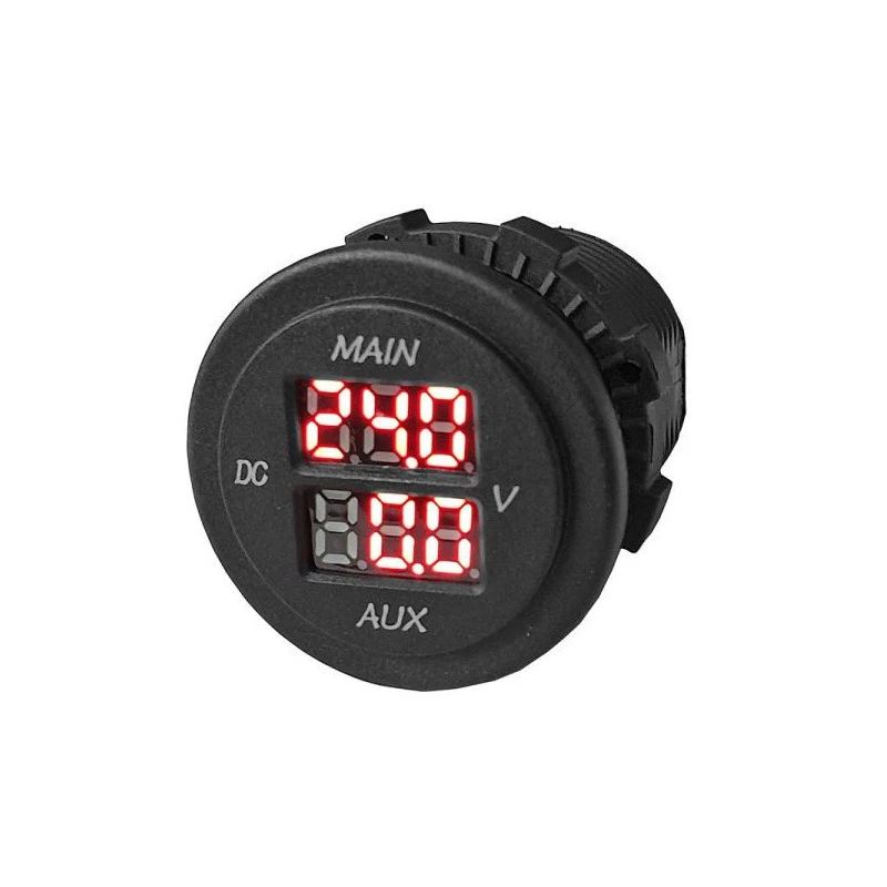 EM Voltmètre Double Affichage LCD DC 3 EM Voltmètre Double Affichage LCD DC