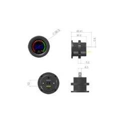 EM Voltmètre Pro DC 8 EM Voltmètre Pro DC -Plastimo Magasin em voltmetre pro dc 2