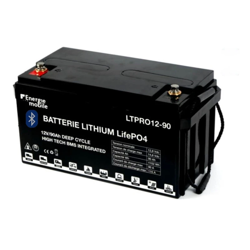 EM Batterie Lithium LTPRO 12-90 Bluetooth 3 EM Batterie Lithium LTPRO 12-90 Bluetooth