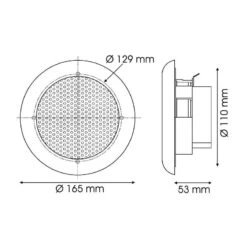 EUROMARINE Haut-parleurs 70 W -Plastimo Magasin euromarine haut parleurs 70 w 3