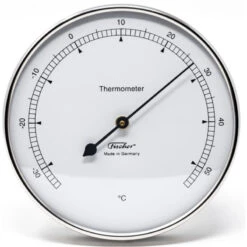 FISCHER Thermomètre ø 103 Mm Inox 117 -Plastimo Magasin fischer thermometre o 103 mm inox 117 2