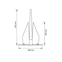 FORTRESS Ancres Légères -Plastimo Magasin fortress ancres legeres 3