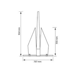 FORTRESS Ancres Légères -Plastimo Magasin fortress ancres legeres 6