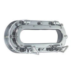 FS Hublot Ovale Laiton Chromé