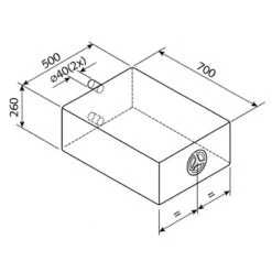 FUSION Réservoir 85 L - EV 180