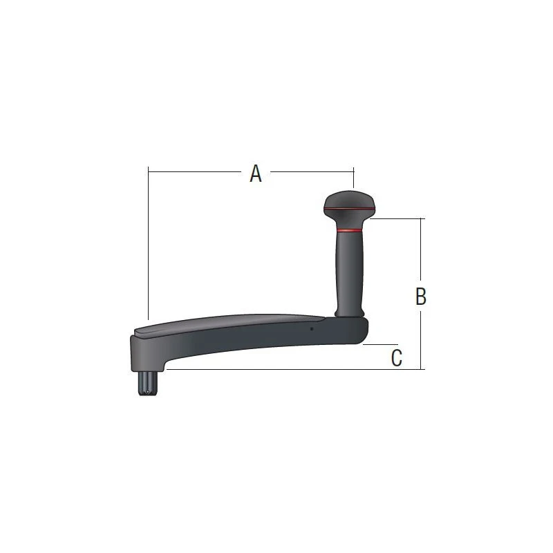 HARKEN Manivelle 203 Mm Sans Blocage 4 HARKEN Manivelle 203 Mm Sans Blocage – Image 2