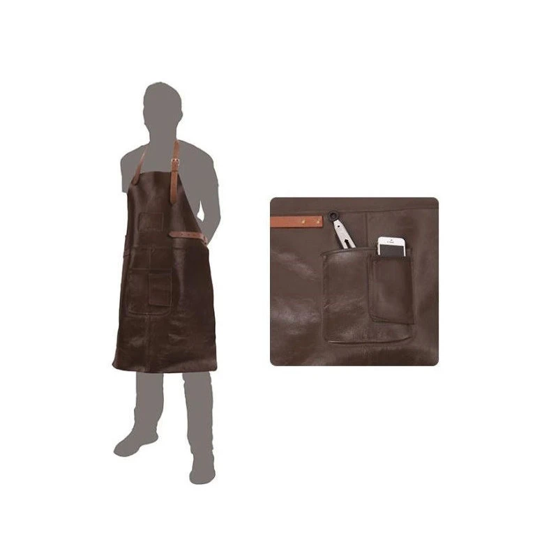 HT Tablier Cuir Pour Barbecue & Cuisine 3 HT Tablier Cuir Pour Barbecue & Cuisine