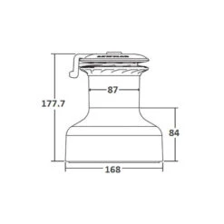 LEWMAR Evo 45 ST -Plastimo Magasin lewmar evo 45 st 1