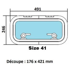 LEWMAR Low Profile 22 LEWMAR Low Profile -Plastimo Magasin lewmar low profile hublot bateau 7