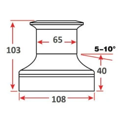 LEWMAR Ocean Modèle 8 -Plastimo Magasin lewmar ocean modele 8 2