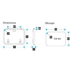 LEWMAR Panneau Ocean Base Plate -Plastimo Magasin lewmar panneau ocean base plate 1