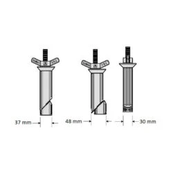 MAGMA Support Porte Canne BBQ Rectangulaire / Table -Plastimo Magasin magma support canne pour newport et table 2