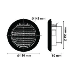 EUROMARINE Haut-parleurs 80 W -Plastimo Magasin marinecom haut parleurs 80 w 2