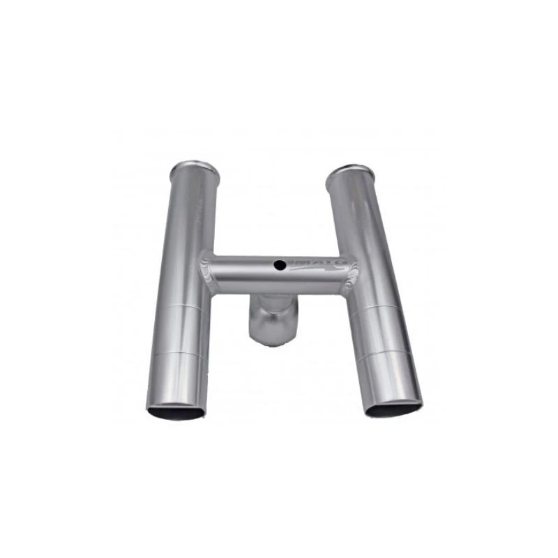 MATC Porte Canne Double Alu Gris 4 MATC Porte Canne Double Alu Gris – Image 2