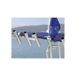 MATC Porte Canne Double Alu Gris 11 MATC Porte Canne Double Alu Gris -Plastimo Magasin matc porte canne double 4