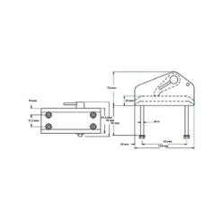 MAXWELL Bloqueur De Chaîne à Levier -Plastimo Magasin maxwell bloqueur de chaine a levier 2