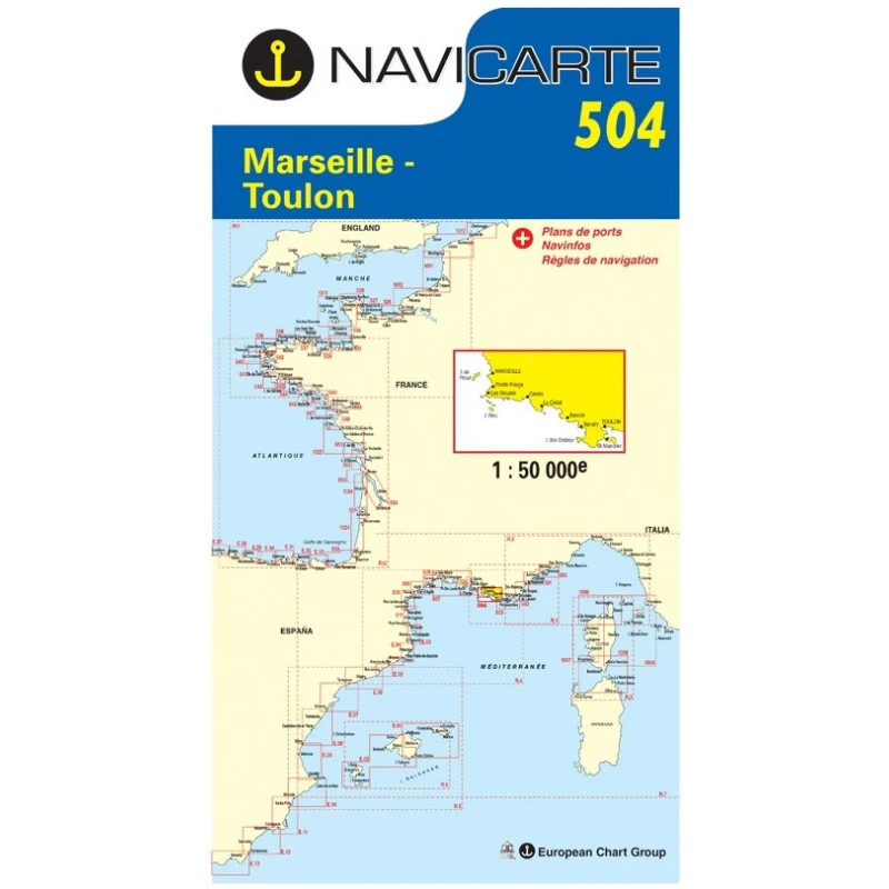 NAVICARTE Détail France Méditerranée 9 NAVICARTE Détail France Méditerranée – Image 7