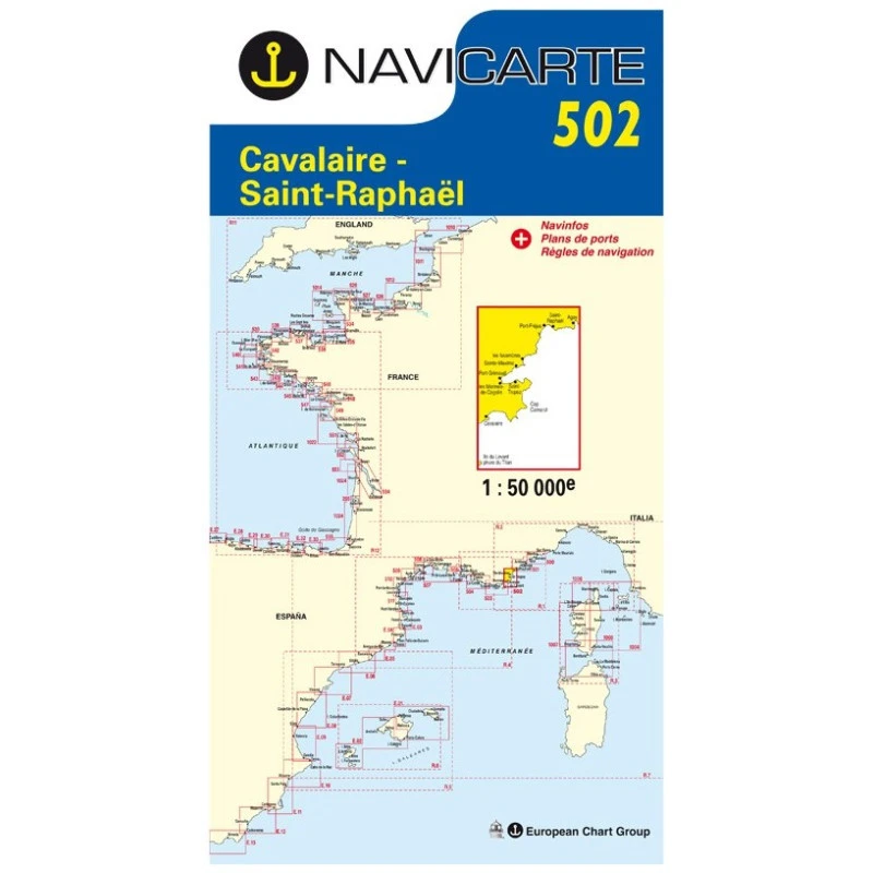 NAVICARTE Détail France Méditerranée 11 NAVICARTE Détail France Méditerranée – Image 9