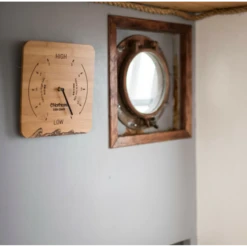 NORTHCORE Horloge De Marée En Bambou Mural -Plastimo Magasin northcore horloge de maree en bambou mural 2