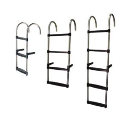 NUOVA RADE Echelle De Bain Inox Noir