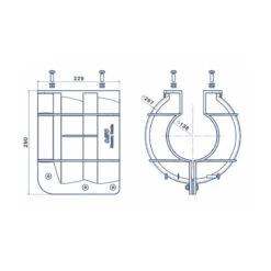 NUOVA RADE Protection Hélice HB ø 230 Mm -Plastimo Magasin nuova rade protection helice hb o 230 mm 3