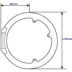 NUOVA RADE Trappe Euro ø 38" -Plastimo Magasin nuova rade trappe euro o 38 2