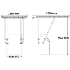 OCEANSOUTH T-Top Heavy Duty Montage Console -Plastimo Magasin oceansouth heavy duty t top 2