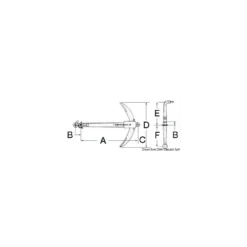 OSCULATI Ancre à Jas Pliable 7 OSCULATI Ancre à Jas Pliable -Plastimo Magasin osculati ancre a jas plaiable 10 kg 2