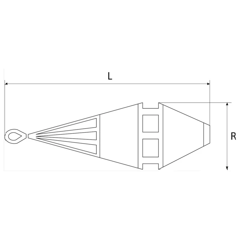 OSCULATI Ancre Flottante Double Cône 10,5 à 24 M 5 OSCULATI Ancre Flottante Double Cône 10,5 à 24 M – Image 3