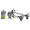 OSCULATI Avertisseur Chromé Avec 2 Cornes 12/24 V -Plastimo Magasin osculati avertisseur chrome avec 2 cornes 12 24 v