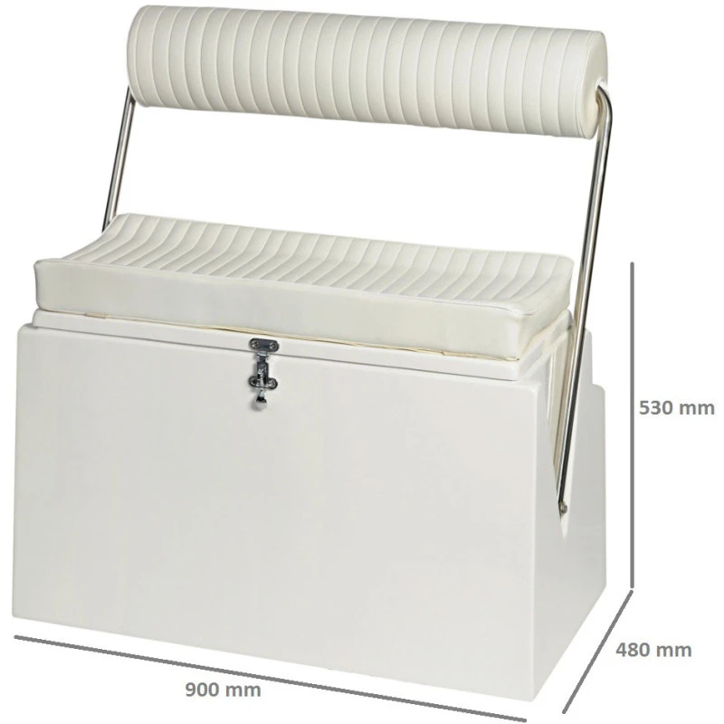 OSCULATI Coffre Fauteuil 2 Places 4 OSCULATI Coffre Fauteuil 2 Places – Image 2