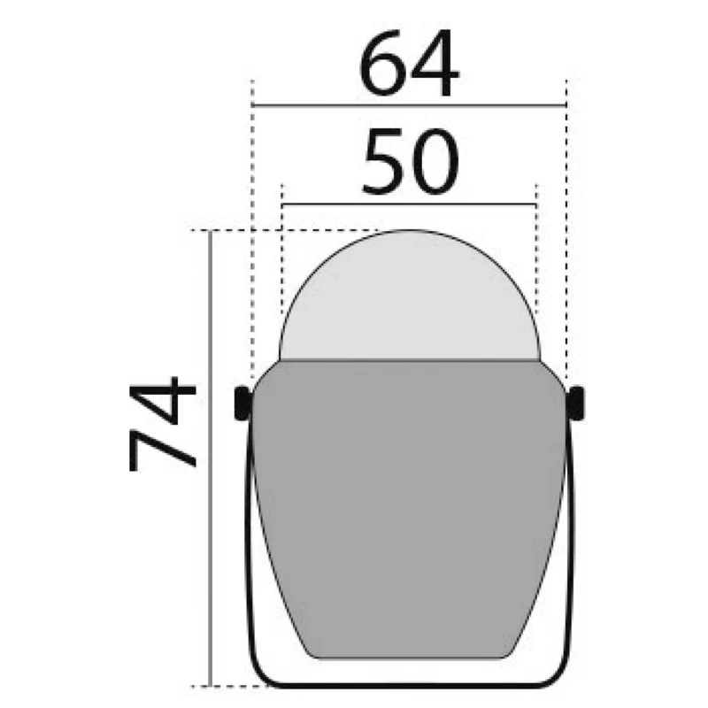 OSCULATI Compas Finder ø 50 Mm Sur étrier 5 OSCULATI Compas Finder ø 50 Mm Sur étrier – Image 3