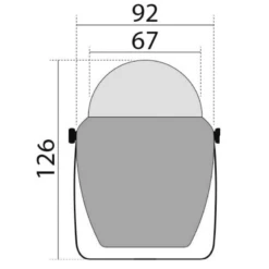 OSCULATI Compas Finder ø 67 Mm Sur étrier -Plastimo Magasin osculati compas o 67 mm sur etrier 2