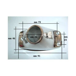 OSCULATI Embase Pour Hampe ø25 -Plastimo Magasin osculati embase pour hampe o25 1